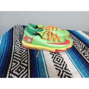 Nike Kevin Durant KD VI Candy Basketball Boys Sneakers Size 6.5Y 599477-300 EUC
